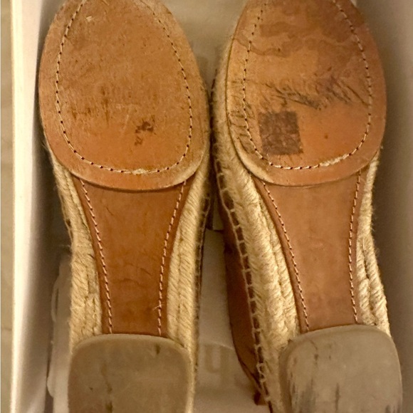 Chloe Espadrille Flats Women's Luxury Leather Floral Slip On Boho size EU 36 - Picture 6 of 6